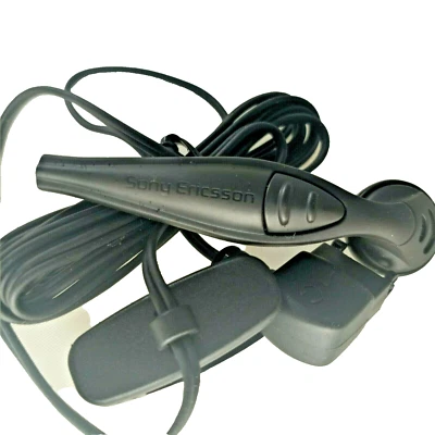 New OEM Sony Ericsson z500 Headset Earbuds Headphones w/ Mic and Answer Key - Image 1 of 4