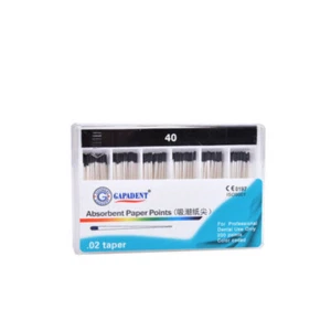 1-100Box Dental Endodontic Absorbent Paper Points Taper 0.04/ 0.02 /0.06 #15-#40 - Picture 1 of 22