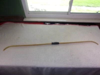 Tan and White Fiber Glass Recurve Bow - Image 1 of 4