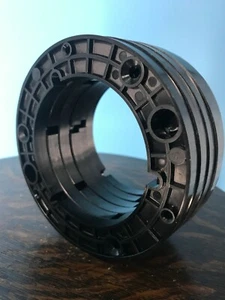 1/4" NAB Hubs for 1/4" Metal Reels Black 6 Pack RTM, ATR,RMG, AMPEX,3M NEW - Picture 1 of 5