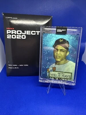2020 Topps Project 2020 - 1952 Topps Don C #128 Willie Mays - Image 1 of 2