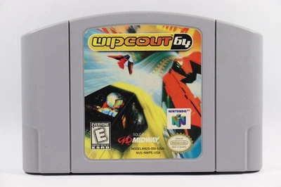 Wipeout 64 (Nintendo N64, 1998) Authentic Cart Only Tested - Image 1 of 3