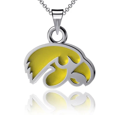 Dayna Designs Iowa Hawkeyes эмаль маленький подвеска ожерелье - Изображение 1 из 2