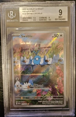 Swablu 213/182 SV04: Paradox Rift Holo BGS 9 - Image 1 of 2
