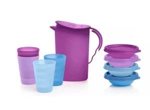 ✅ Nagelneues Tupperware Mini Kinder Impressionen 9-teiliges Party Set Mehrfarbig* - Bild 1 von 1