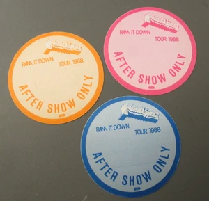 Judas Priest Backstage Pässe Ram It Down Tour 1988 -- 3 Kreise NACH SHOW! - Bild 1 von 2