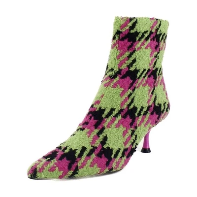 Botas femininas Betsey Johnson Parkker verde multi - Imagem 1 de 4