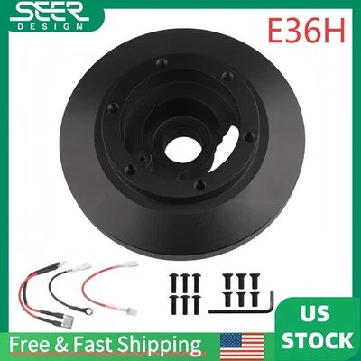 New Short Hub Steering Wheel Adaptor For BMW 92-98 E36 M3 318+Resistors SRK-E36H - Image 1 of 4
