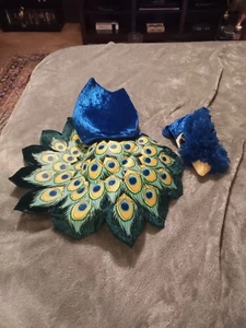 Pfau Hundekostüm, XS, Etikett geschnitten. - Bild 1 von 4