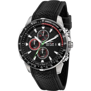 Orologio Uomo SECTOR ADV2500 R3271643003 Chrono Silicone Nero MOTO GP Morbidelli - Bild 1 von 4