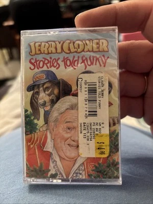 Brand New Sealed Stories Told Funny by Jerry Clower (Cassette, Jul-1993, MCA) - Image 1 of 4