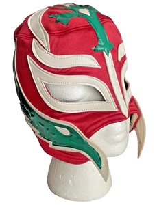 Rey Mysterio Wrestling Mask WWE Halloween Cosplay Pretend Red Green Lucha Libre* - Picture 1 of 17