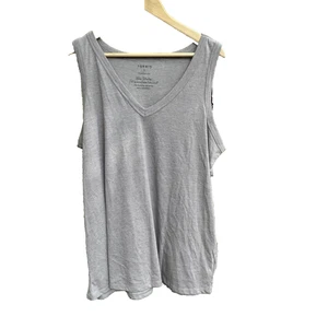 Neu Torrid Tank Top Gr. 2x Classic Fit T-Shirt grau ärmellos Comfort Tee - Bild 1 von 6