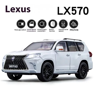 1:18 LEXUS LX570 Off-Road Car Diecast Alloy Metal Model Collection Kids Gift NEW - Picture 1 of 8