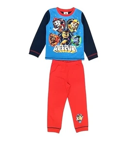 Jungen Paw Patrol Schlafanzug Welpen zur Rettung! Pyjama Alter 1,5-5 Jahre Blau Rot - Bild 1 von 5