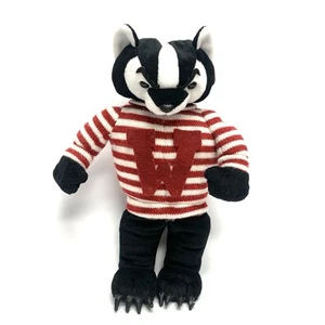 UNIQUE Bucky Badger Wisconsin Mascot Plush! Badger/Basketball Transforms! - Picture 1 of 13