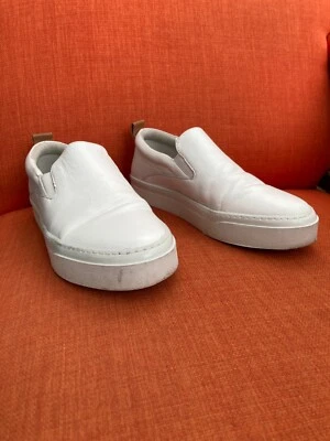 Whistle Leather White Trainers - Women - size 39 (6) VGC  - Image 1 of 4