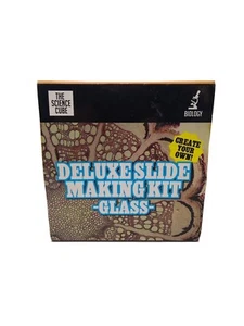 The Science Cube Deluxe Slide Making Kit Glass Biology Kids Activity Age 10+ - Picture 1 of 6