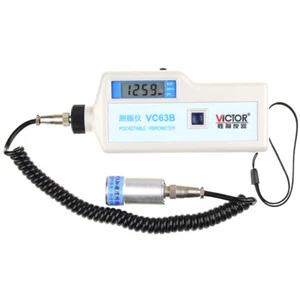 Victor VC63B 3 1/2 Digitales Vibrometer Auto Range Tasche Vibrationsmessgerät - Bild 1 von 4