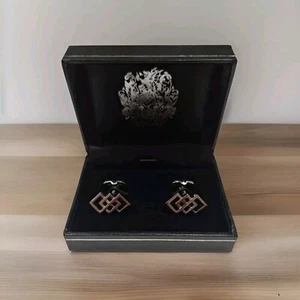 Silver Cufflinks Men's Vintage Rare - Picture 1 of 4