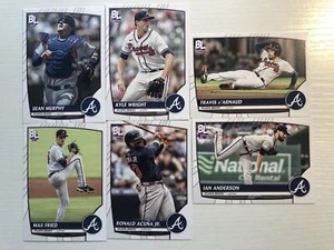 Juego de equipo Atlanta Braves 2023 Topps Big League Edition - 6 tarjetas - Imagen 1 de 1