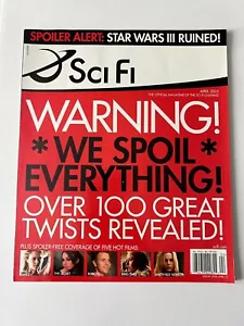 100 GREAT TWISTS REVEALED * STAR WARS III April 2005 SCI FI MAGAZINE Sin City - Imagen 1 de 2