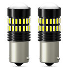 2X AUXITO LED 1156 P21W White Canbus Reverse Light Bulbs Side DRL Backup 382