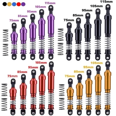 Shock Absorber Oil Filled 75-115mm For 1/10 RC Crawler SCX10 II Capra TRX4 LCG - Image 1 of 4