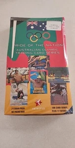 1996 Australian Dynamic Intrepid Olympic Trading Cards PRIDE OF THE NATION Box - Picture 1 of 4