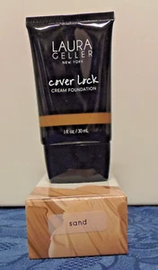 LAURA GELLER New York COVER LOCK Cream FOUNDATION 30ml ~ Shade Sand ~ BNIB - Picture 1 of 6