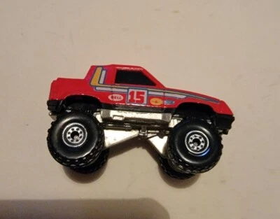 1984 Hot Wheels MONSTER TRUCK - Subaru Brat Red #15 1980s Vintage VTG Diecast - Image 1 of 4