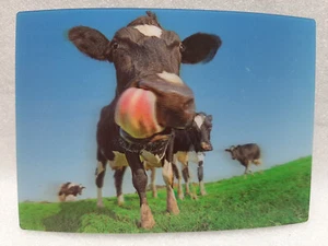 3D Lenticular Postcard Meadow Cow by Schoening Verlag, new - Picture 1 of 1