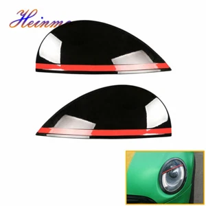 Scheinwerfer Blenden Double Eyelid Cover Stickers For Mini Cooper S F55 F56 F57 - Picture 1 of 6