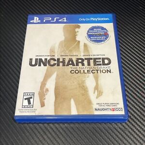 Uncharted The Nathan Drake Collection (Sony PlayStation 4 PS4, 2015) Tested CIB!