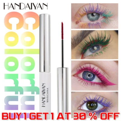 Rainbow Multi-coloured Eye Length Eyelash Makeup Bright Colorful Mascara AU - image 1 of 4