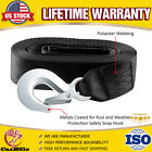 2"X 20' Heavy Duty Recovery Boat Winch Tow Strap 10,000Lb Towing Rope W/ Hook Us