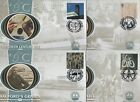   GB FDC Art & Craft 2/5/2000 Set of 4 Covers 1 Stamp on each Cover