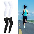 Black White Calf Support Nylon Compression Sleeves  Running