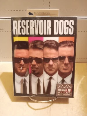 Reservoir Dogs 4K Lenticular SteelBook Blu-ray MANTA LAB [1992] Ships Next Day - Image 1 of 4