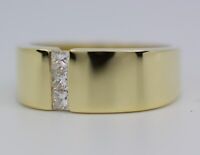 Tiffany & Co. Tiffany T Wide Diamond Ring 18k Yellow Gold MSRP 