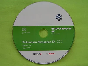 CD NAVIGATION FX ALPEN 2012 V4 VW RNS 310 PASSAT GOLF 6 TOURAN TIGUAN EOS CADDY - Bild 1 von 1