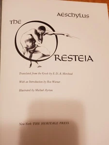 The Oresteia by Aeschylus, Heritage Press Copyright 1961 - Picture 1 of 13