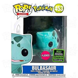 Pokemon Bulbasaur (#453) Flocked - Picture 1 of 1