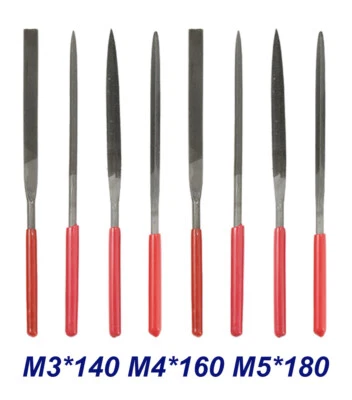Needle Files Detail Files Dia=3~5mm Carbon Steel Needle Files Steel File Tools - Image 1 of 4