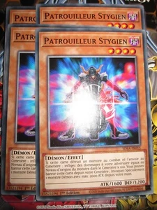 YU-GI-OH! COM PLAYSET PATROUILLEUR STYGIEN SDSA-FR015 (LOT DE 4) ED1 FRANCAIS - Picture 1 of 1