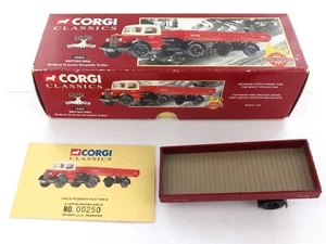 .CORGI CLASSICS 1998 18403 DROPSIDE TRAILER, BOX & COA. - Picture 1 of 5