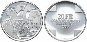 20 Francs 1996 - Landscapes Of Switzerland - Giant Gargantua Almost Mint 70979 - Picture 1 of 1