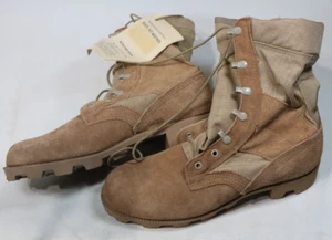 Hot Weather taktische Kampfstiefel Herren 8R US Militär wüste hellbraun neu mit Etikett - Bild 1 von 14