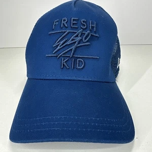 Fresh Ego Kid Snapback Baseball Cap BLAU New Era verstellbar 1 Größe passt den meisten sehr guter Zustand - Bild 1 von 9