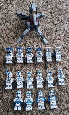 Lego 501st Clone Trooper Lot of 16 Clones With Cannon  - Image 1 of 4